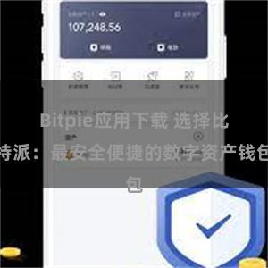 Bitpie应用下载 选择比特派：最安全便捷的数字资产钱包