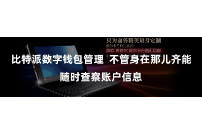 比特派数字钱包管理  不管身在那儿齐能随时查察账户信息