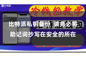 比特派私钥备份  请务必将助记词抄写在安全的所在